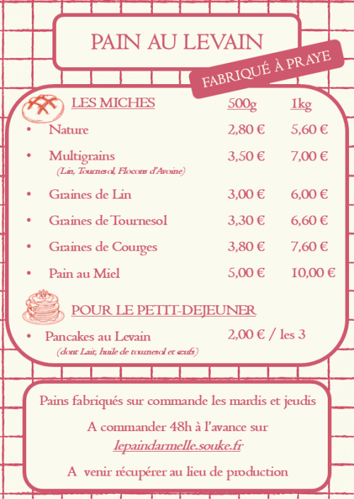 Photo accueil 2 Le Pain d'Armelle